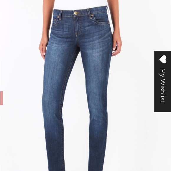 Kut from the Kloth Stevie Straight Leg (Admiration Wash) size 12 NWT - Picture 9 of 11